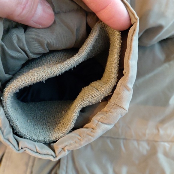 Rainforest RFT Thick Down Puffer Winter Jacket Coat Parka Hooded XL Dark Tan - Picture 15 of 16